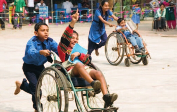 Pathway as a nonprofit volunteer charity organization, helps physically challenged people in Bangladesh