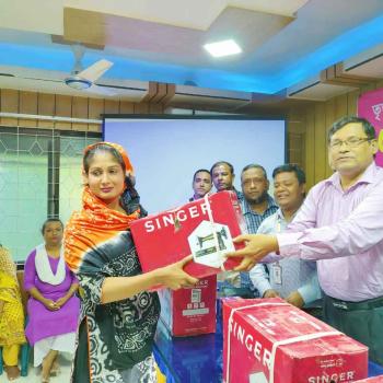 Pathway Distributesf Sewing Machines Among The Third Gender People At Mirpur Dhaka